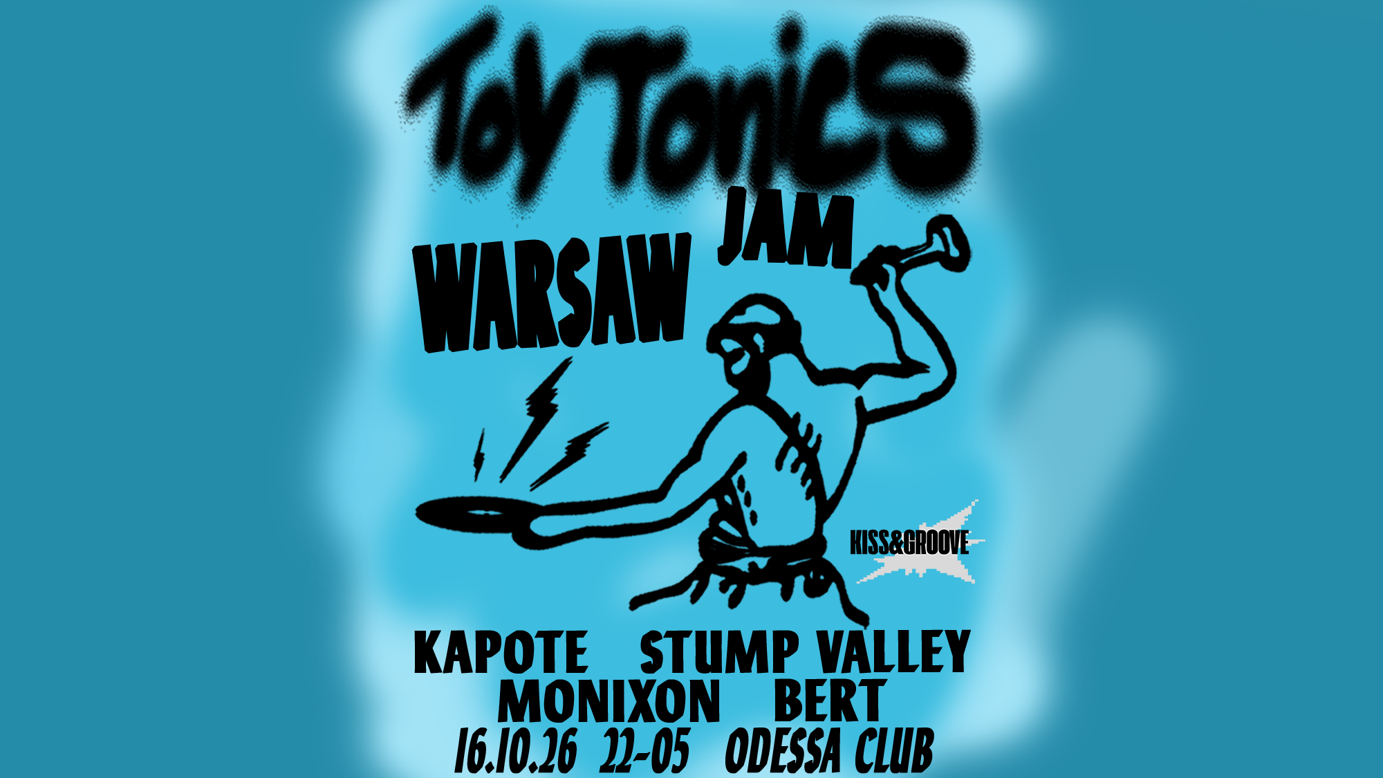 Kiss&Groove meets Toy Tonics Warsaw Jam