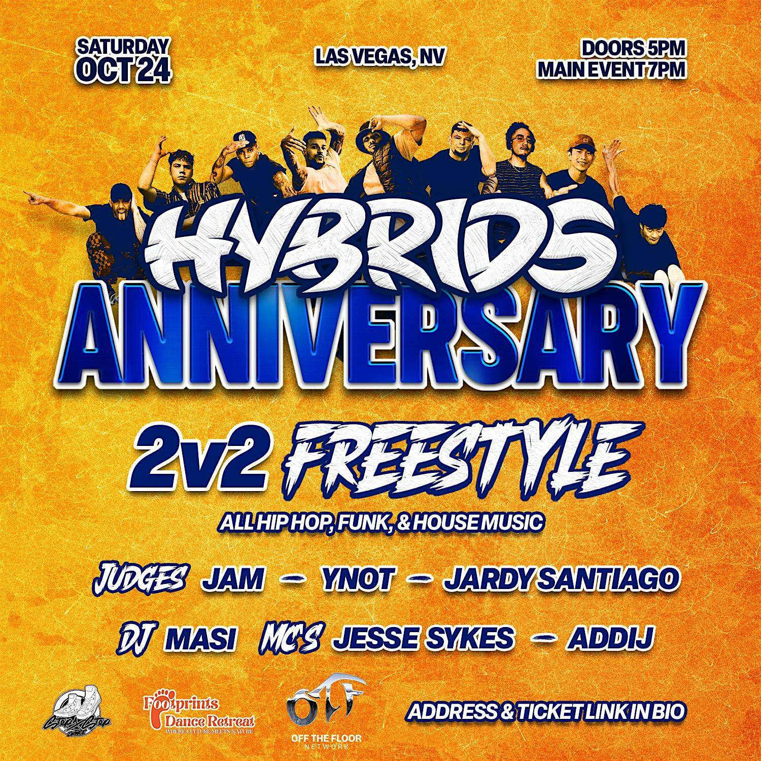 Hybrids Anniversary: 2v2 Freestyle Dance Battle