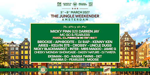 The Jungle Weekender - Amsterdam 2027