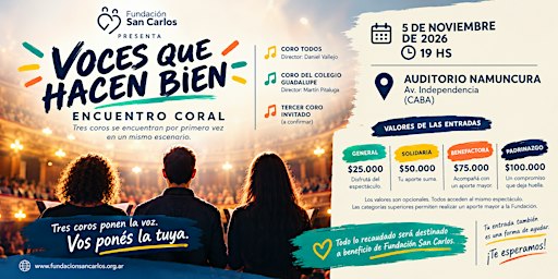 Fundación San Carlos - Voces que hacen bien