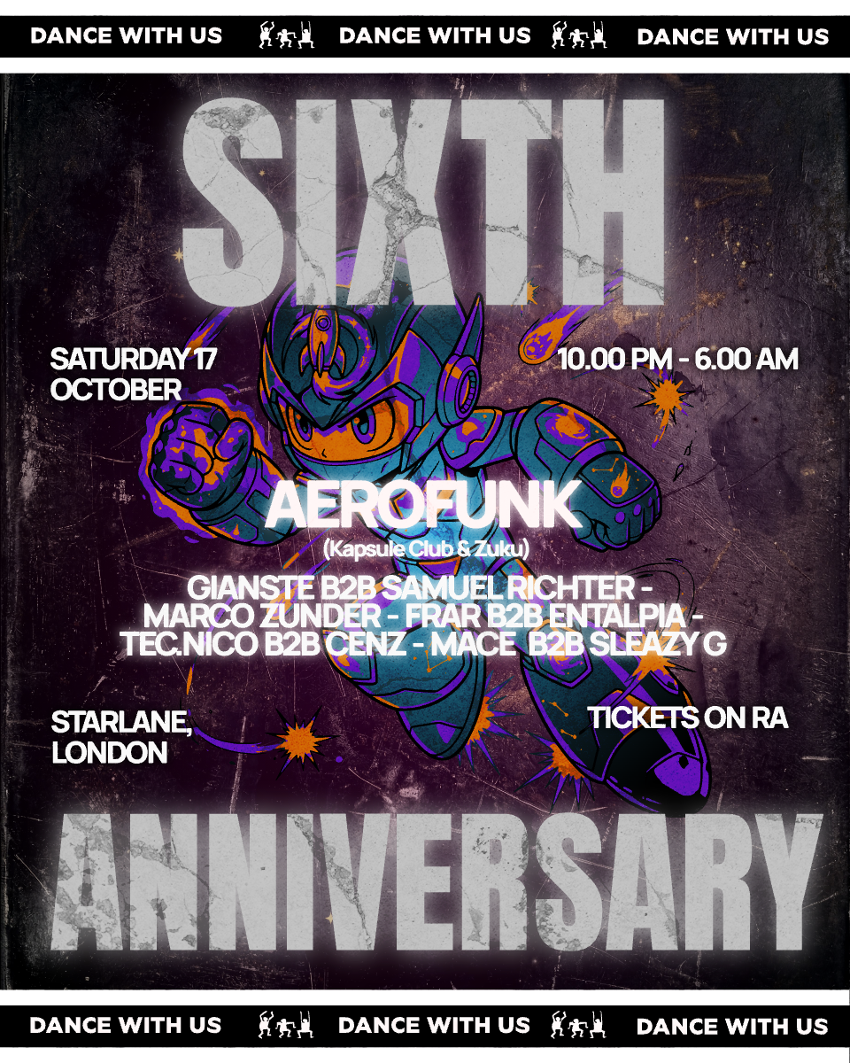 VEGA 6TH ANNIVERSARY W/ Aerofunk