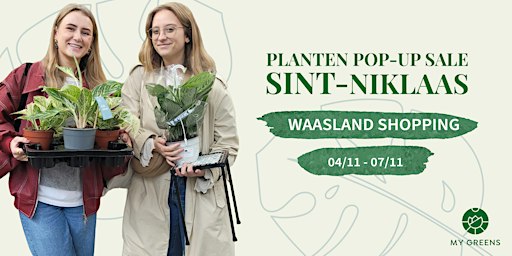 Planten Pop-Up Sale Sint-Niklaas bij Waasland Shopping