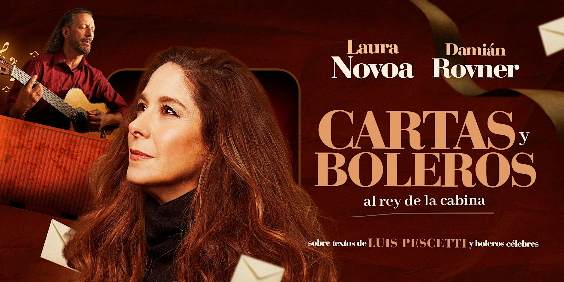 Espectáculo de literatura y música: Cartas y boleros al rey de la cabina