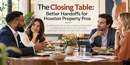 The Closing Table: Better Handoffs for Houston Property Pros