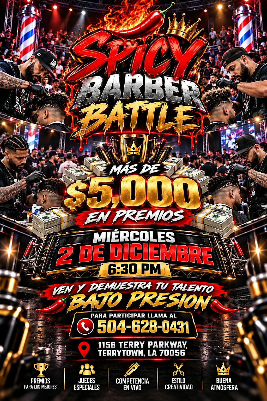 SPICY BARBER BATTLE