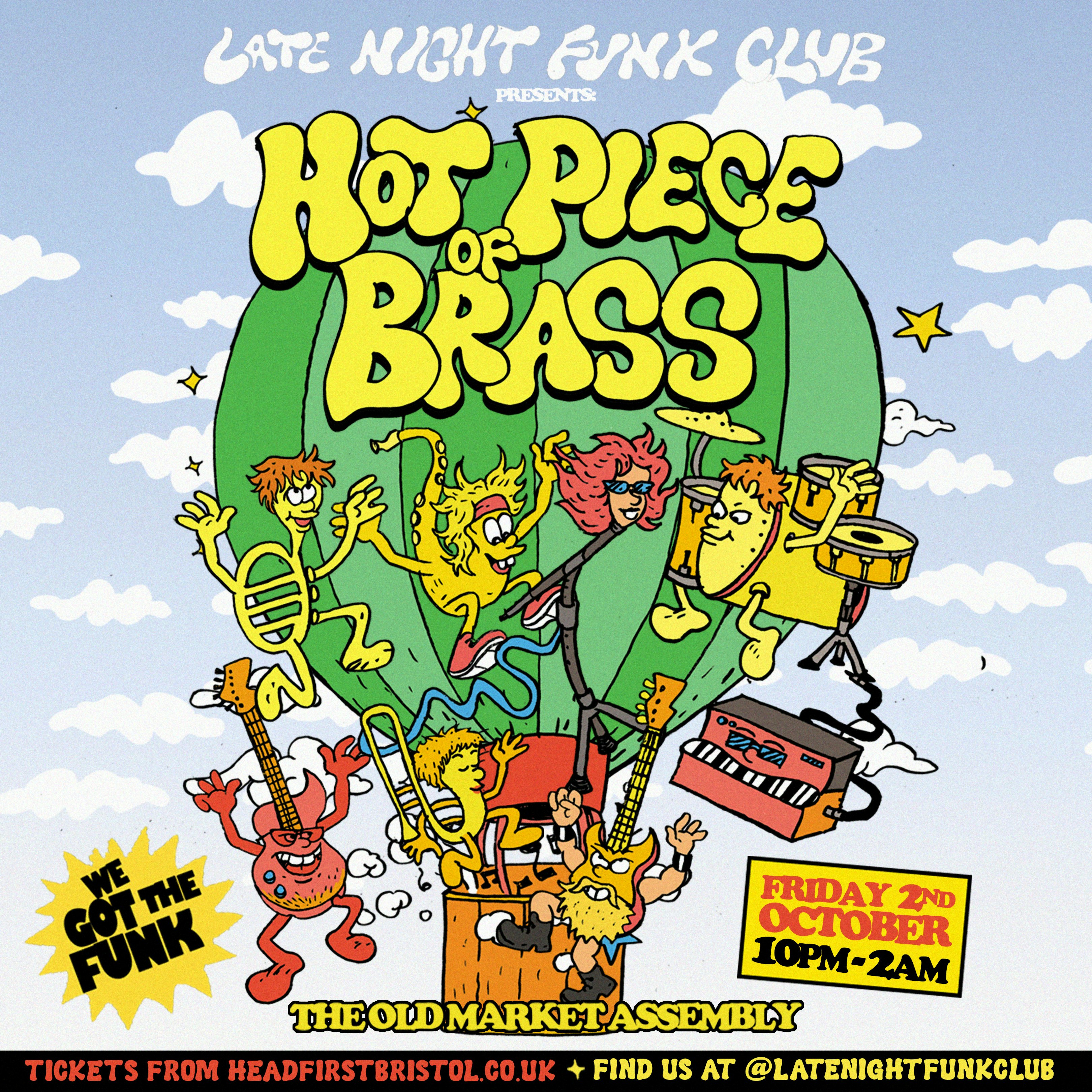 Late Night Funk Club: Hot Piece of Brass + Nick Bodywork