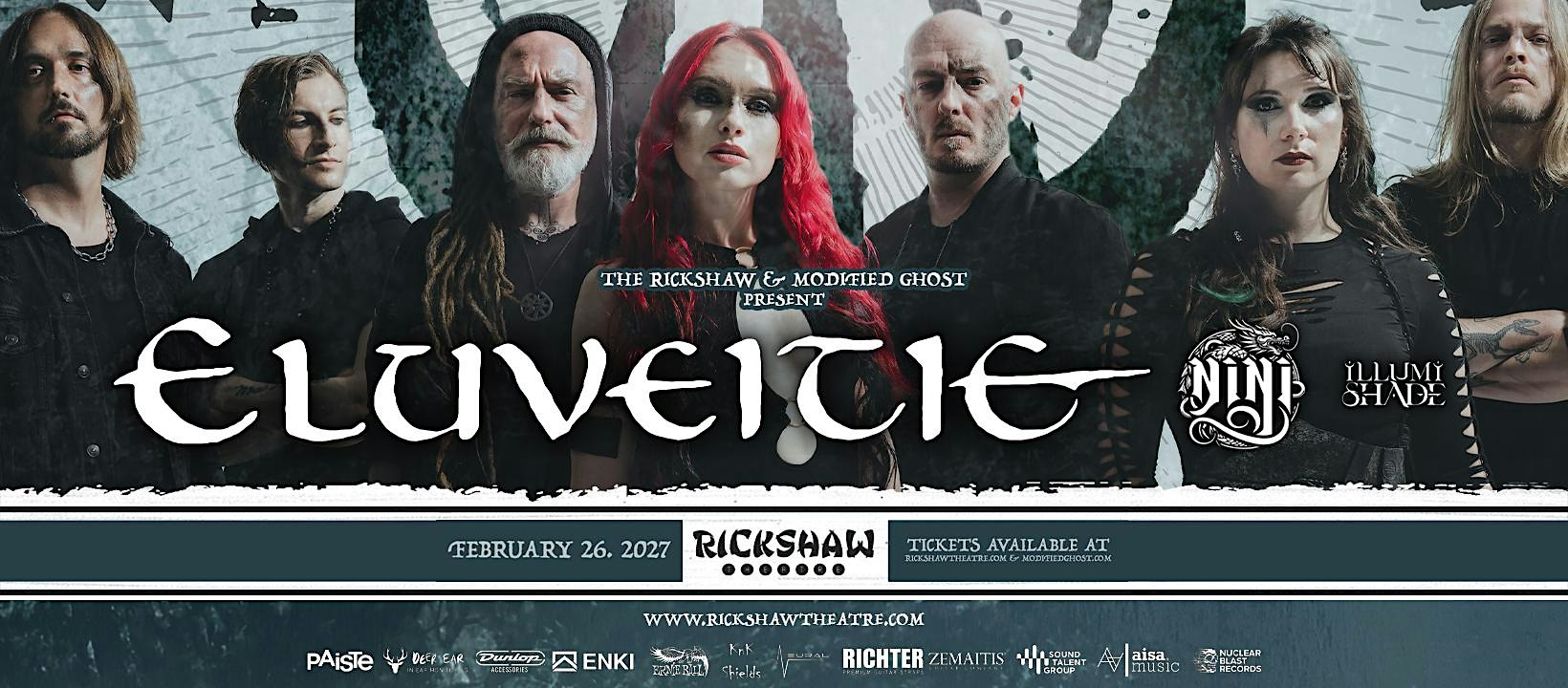 Eluveitie with NiNi and Illumishade