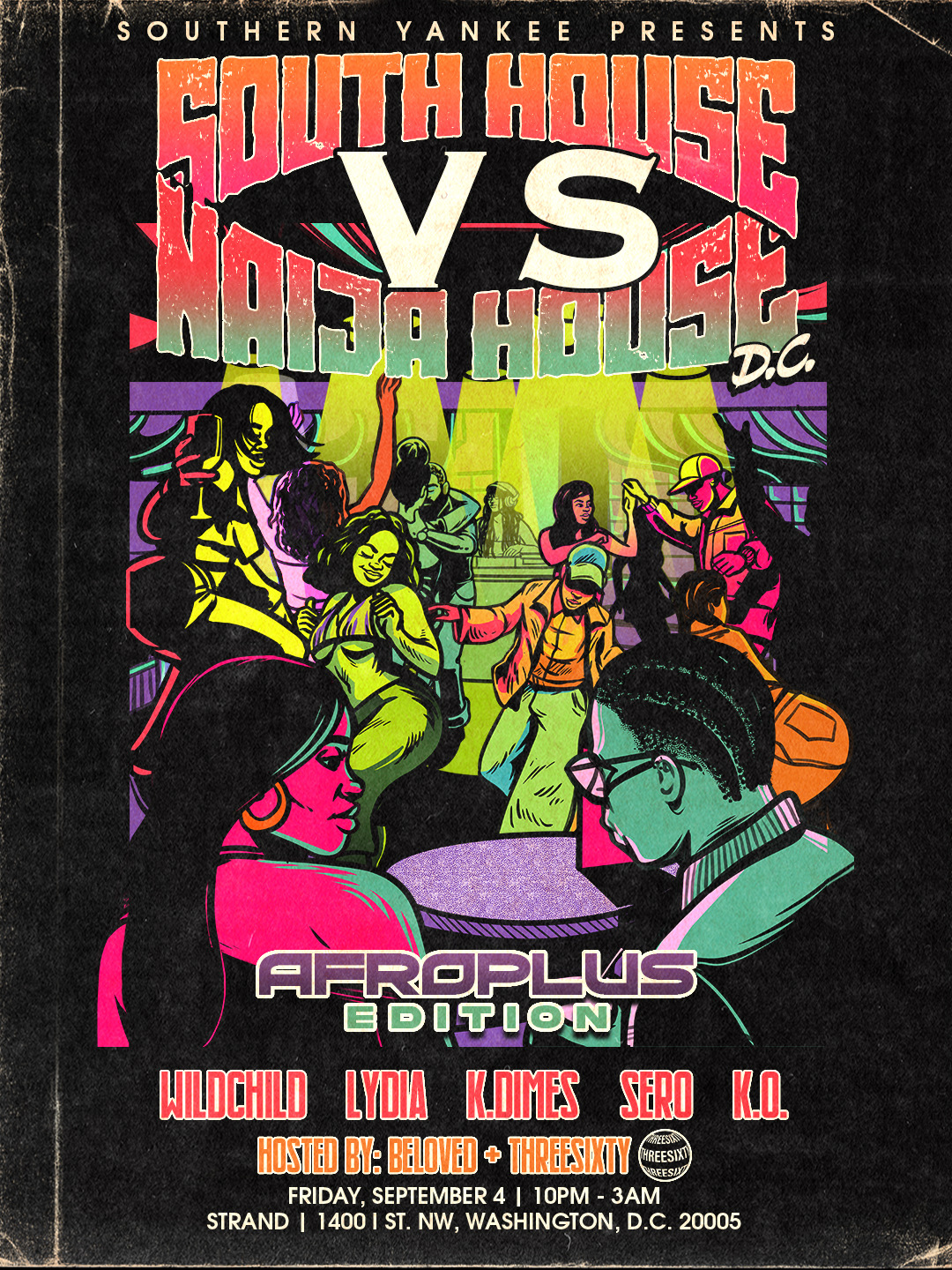 🏡South House vs 🇳🇬 Naija House - D.C. at Strand Labor Day Weekend Kickoff