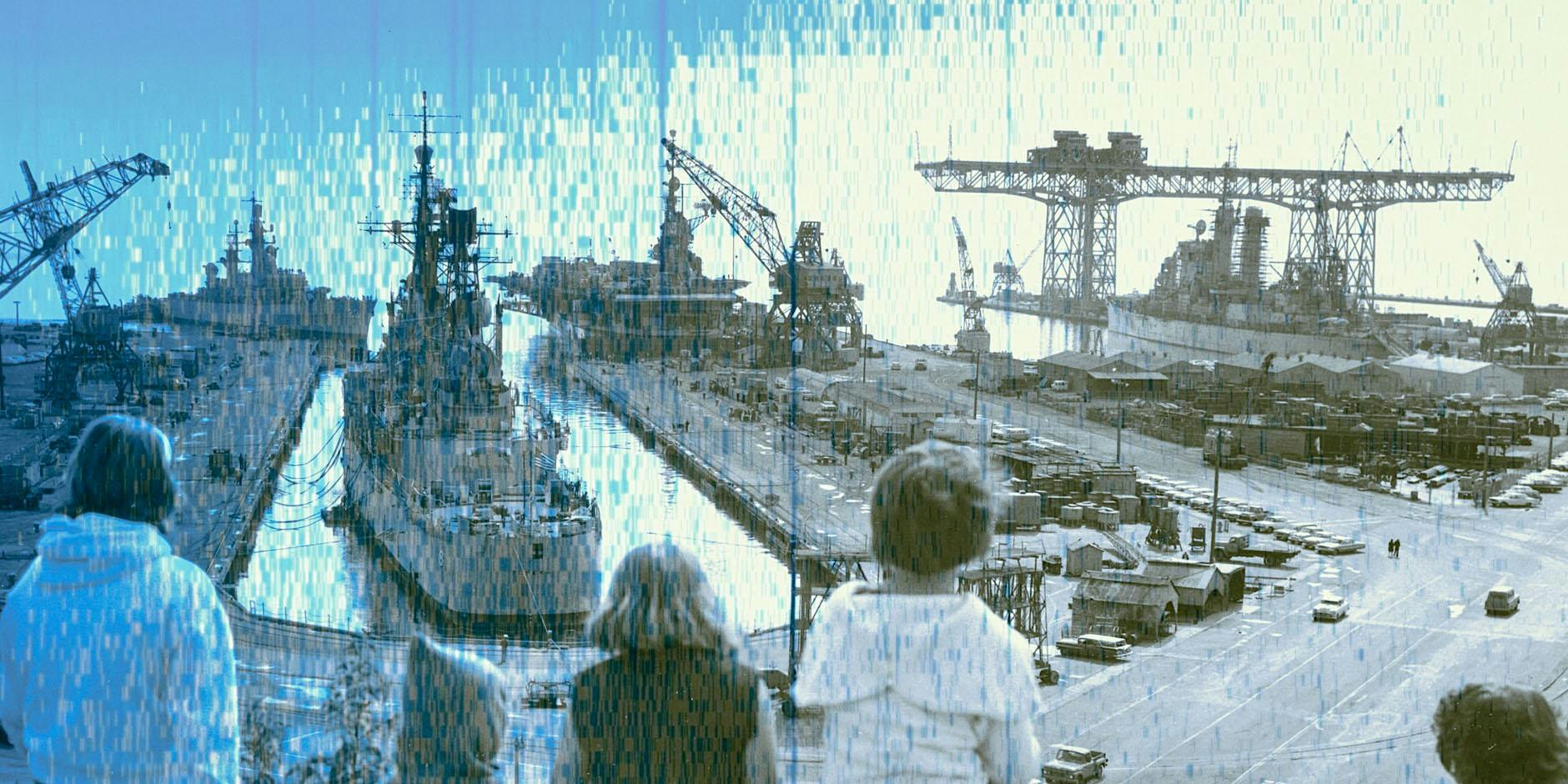 Artists Transform the Shipyard CRANE - Saturday Night Watch Event