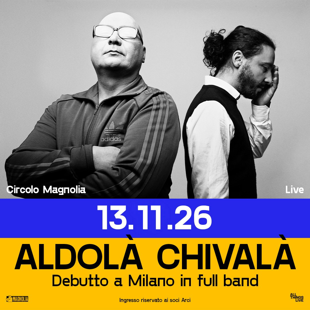 Aldolà Chivalà in full band - Debutto a Milano