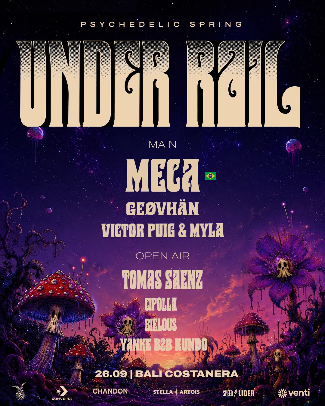 Meca - Under Rail, Bali Costanera - ALLMusicParties