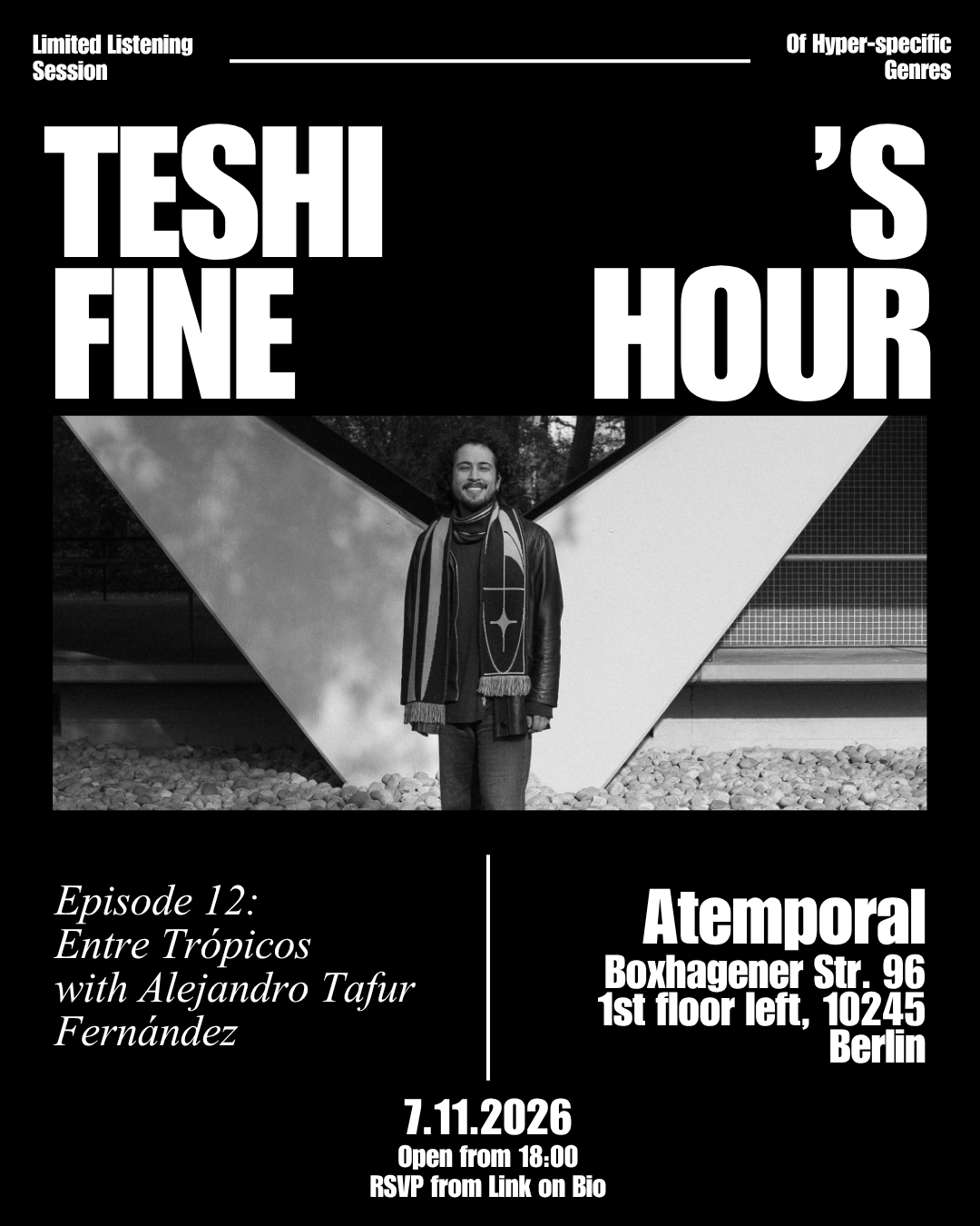 Teshi's Fine Hour: Entre Trópicos with Alejandro Tafur Fernández