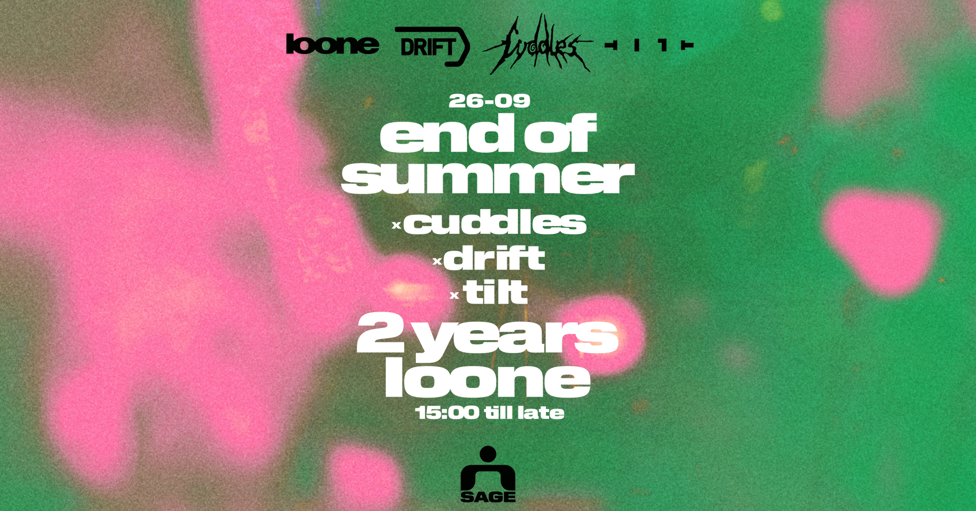 END OF SUMMER OPEN AIR x 2 YEARS LOONE x CUDDLES x DRIFT KYIV x TILT