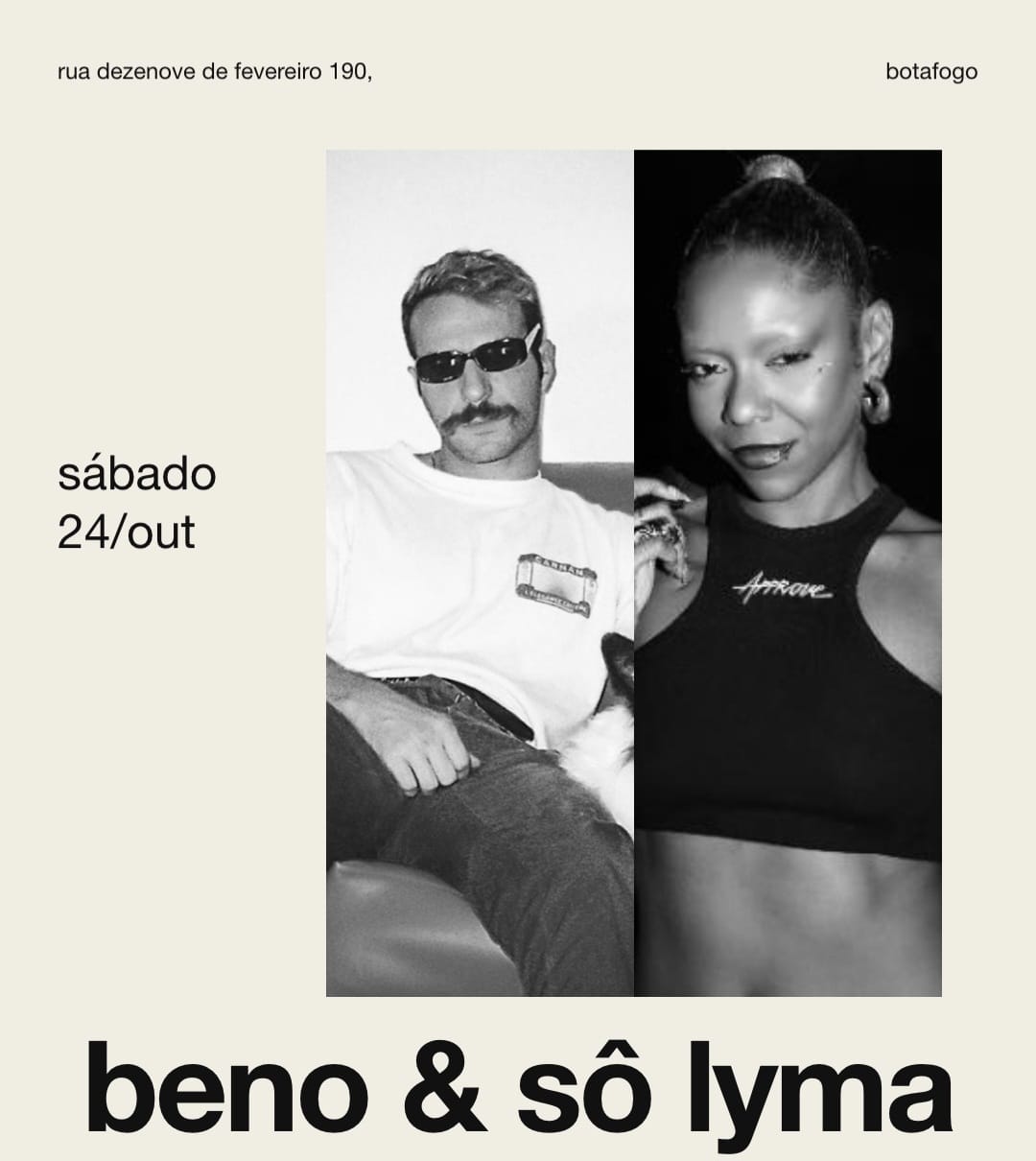 Frisson Recebe: Beno & Sô Lyma