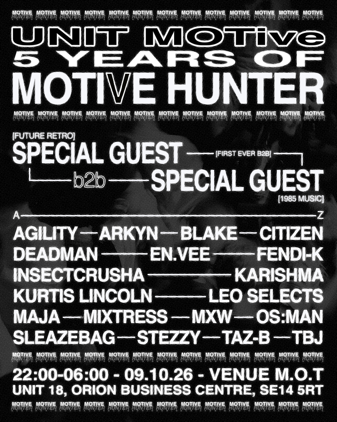 UNIT MOTive: 5 years of Motive Hunter
