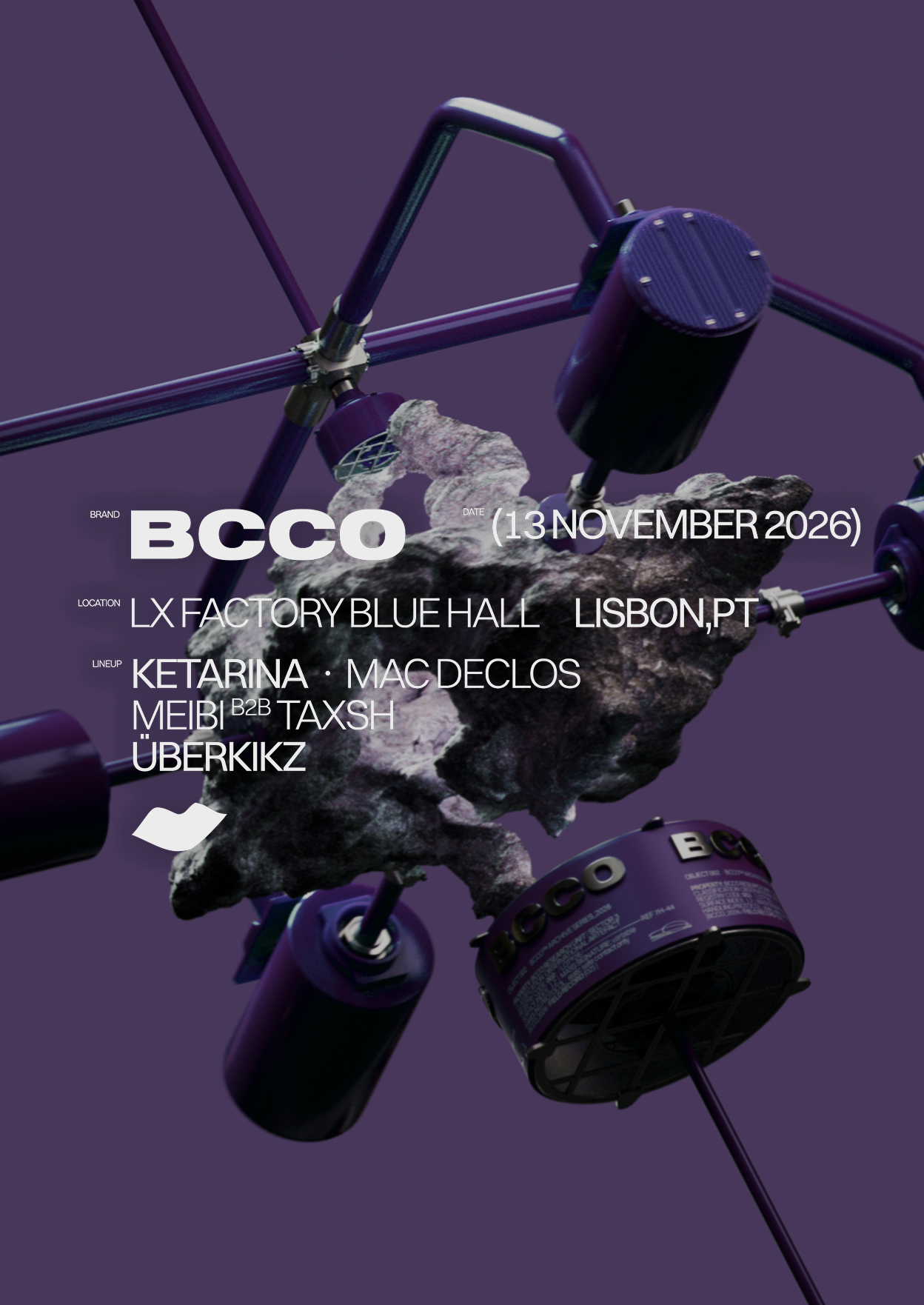 BCCO with ÜBERKIKZ, Mac Declos, Ketarina & More