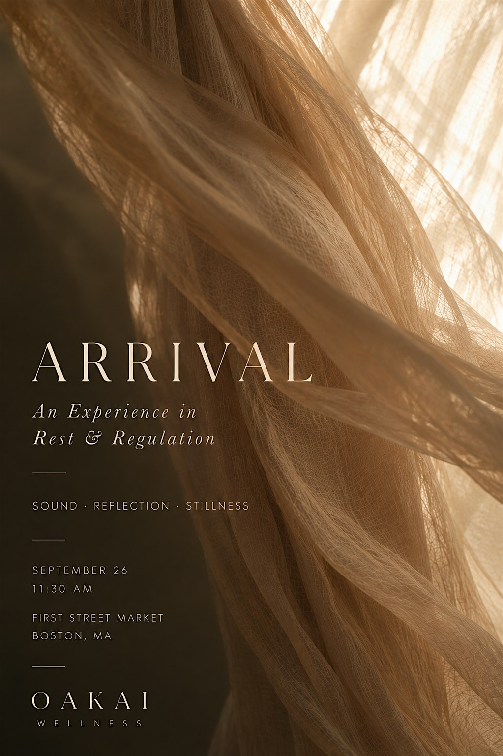 Arrival: An Experience in Rest & Regulation
