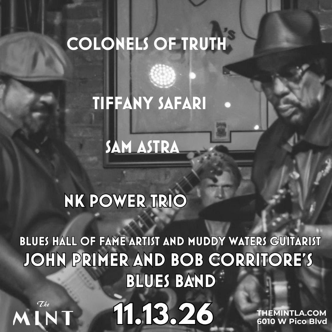 Colonels Of Truth, Tiffany Safari, Sam Astra, John Primer & Bob Corritore's Blues Band, NK Power Trio