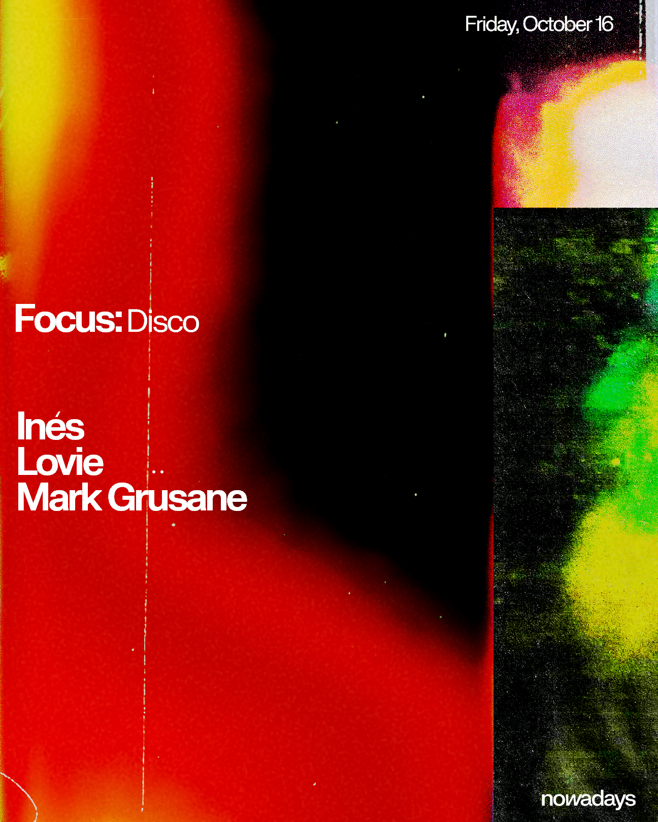 Focus: Disco with Inés, Lovie & Mark Grusane