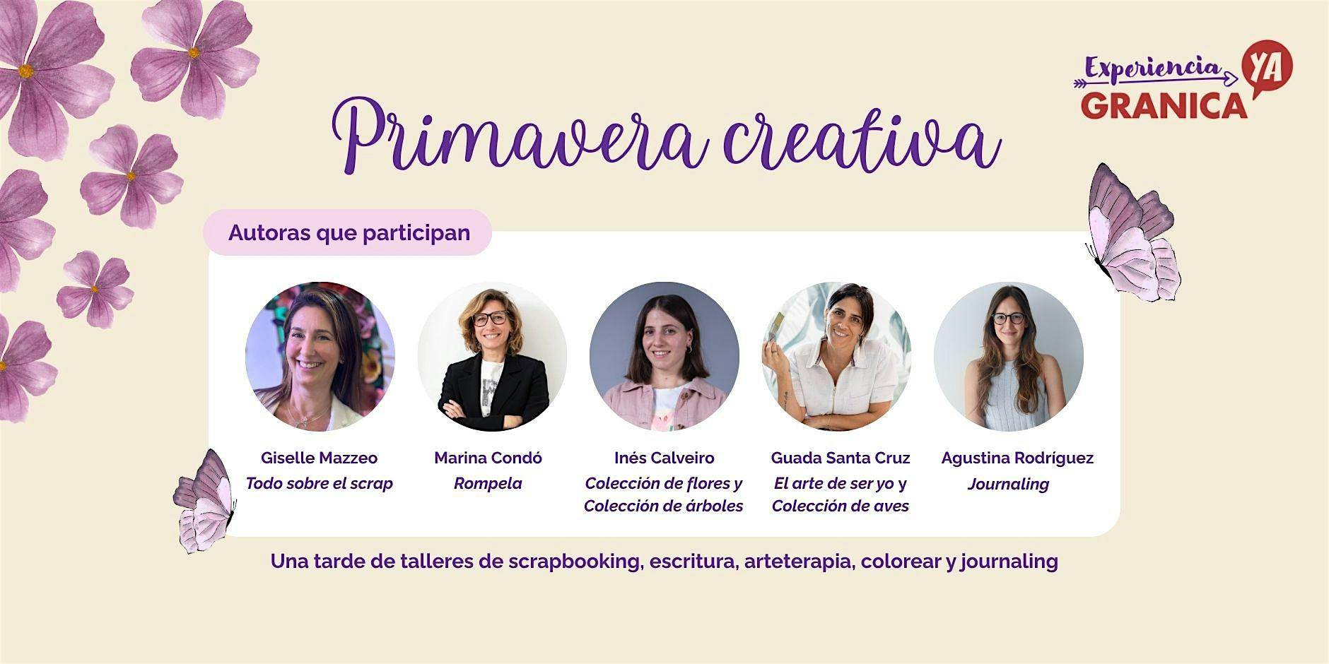 Primavera creativa: Encuentro de Creatividad y Libros