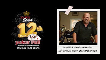 12th Annual Pawn Stars Poker Run