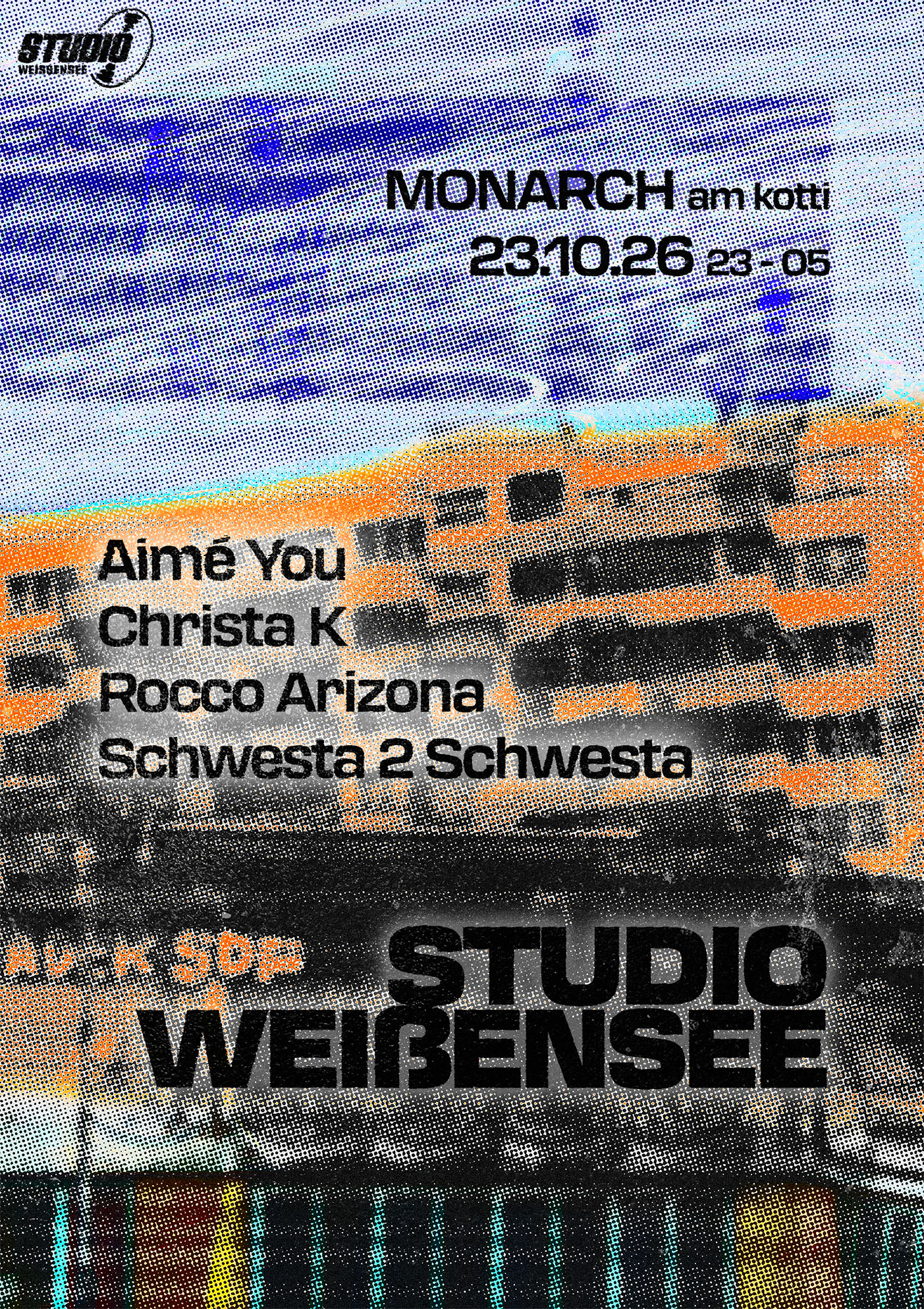 Studio Weißensee rec. w Aimé You, Christa K, Schwesta2Schwesta