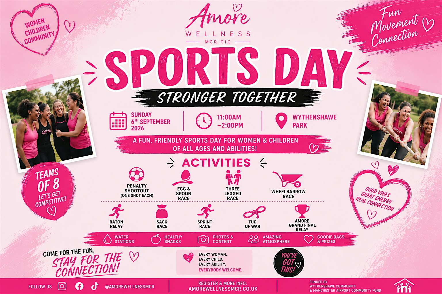 Amore Wellness Ladies Only Sports Day