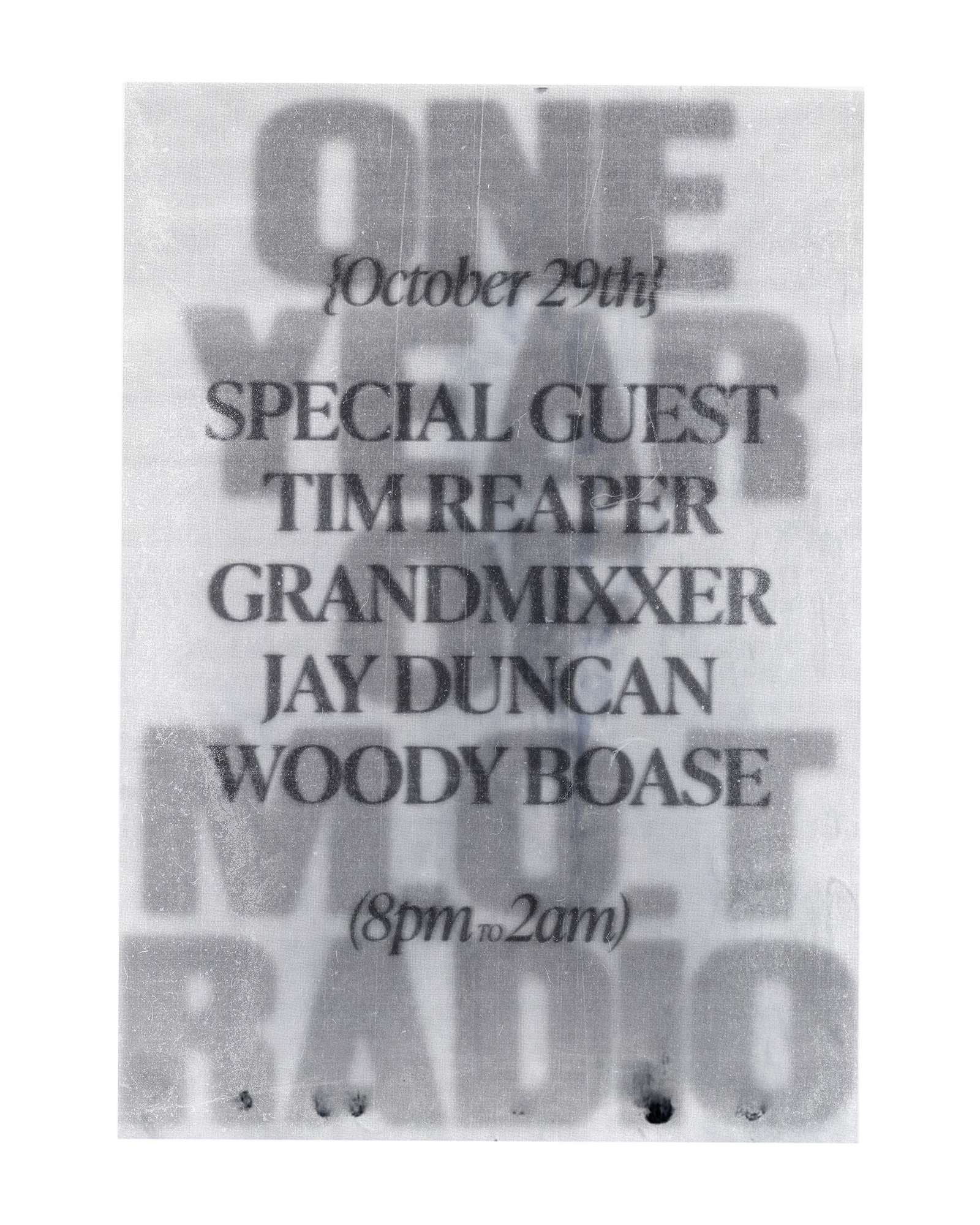 ✦ M.O.T Radio ✦ Tim Reaper + ???, Grandmixxer, Jay Duncan ✦