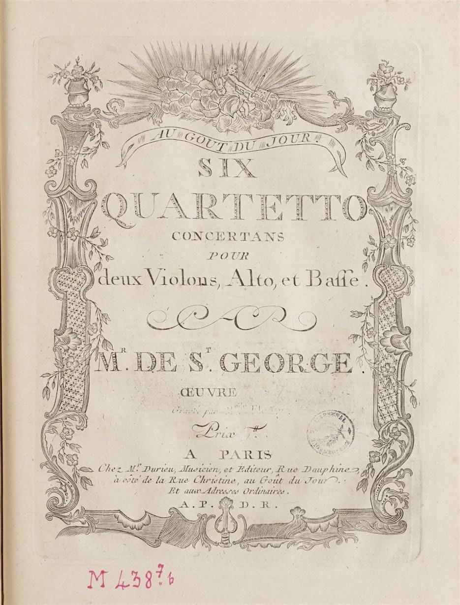 Joseph Bologne and the French Musical Enlightenment