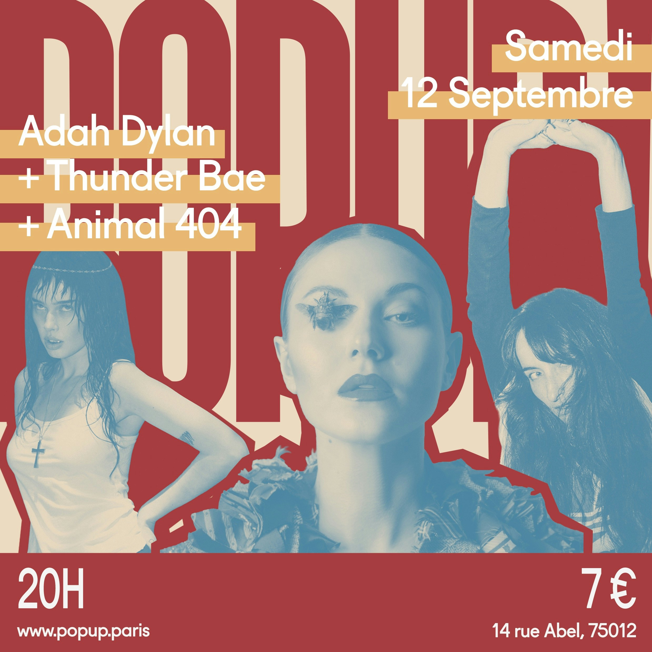 Adah Dylan + Thunder Bae + Animal 404