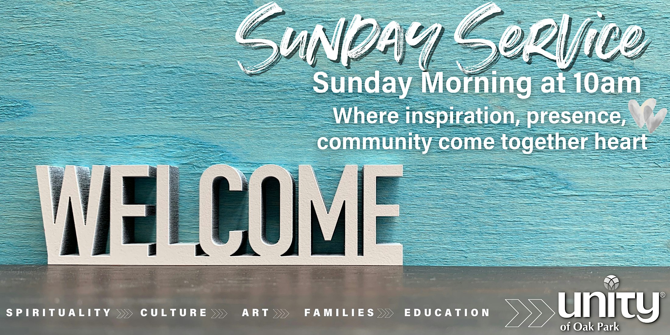 Uplifting Sunday Service with youth education and community