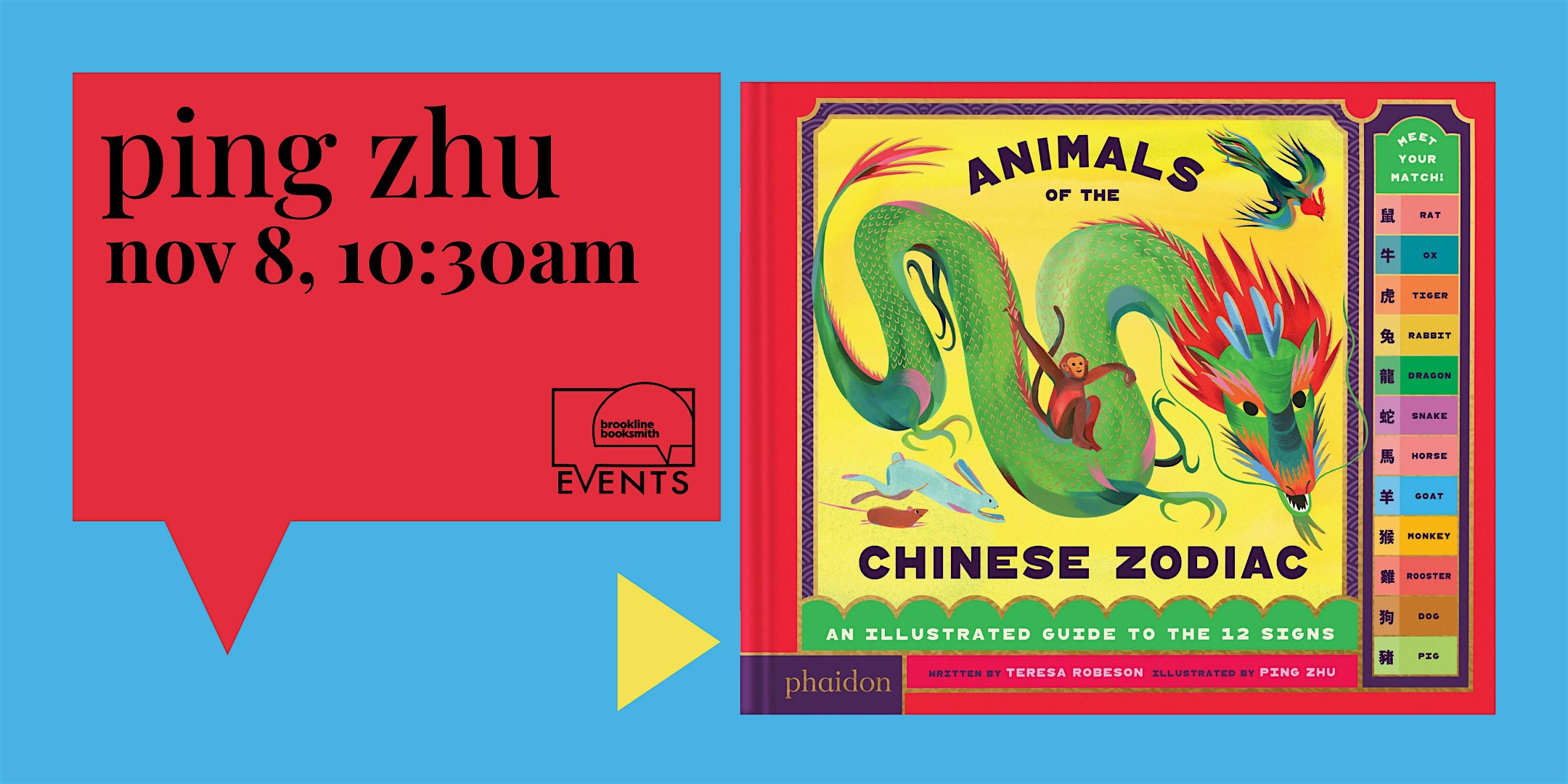 STORY HOUR! Ping Zhu: Animals of the Chinese Zodiac