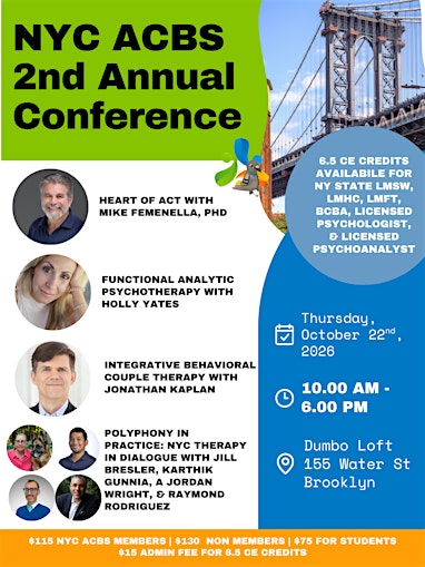 NYC ACBS 2nd Annual Conference