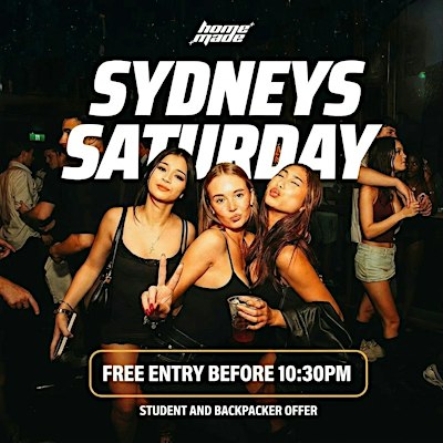 Homemade Saturdays: Free Entry + Complimentary Drink
