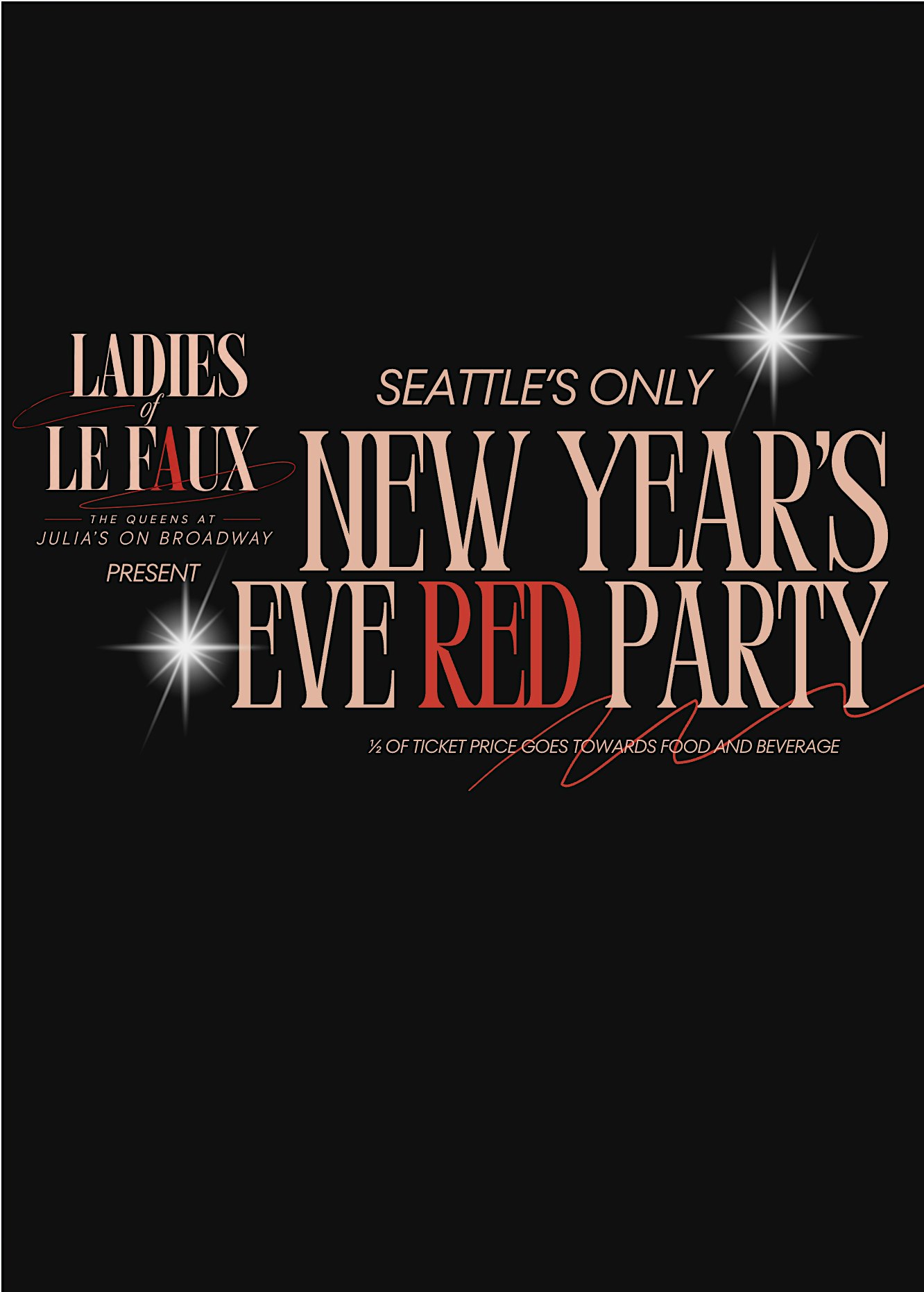 New Year's Eve Red Party