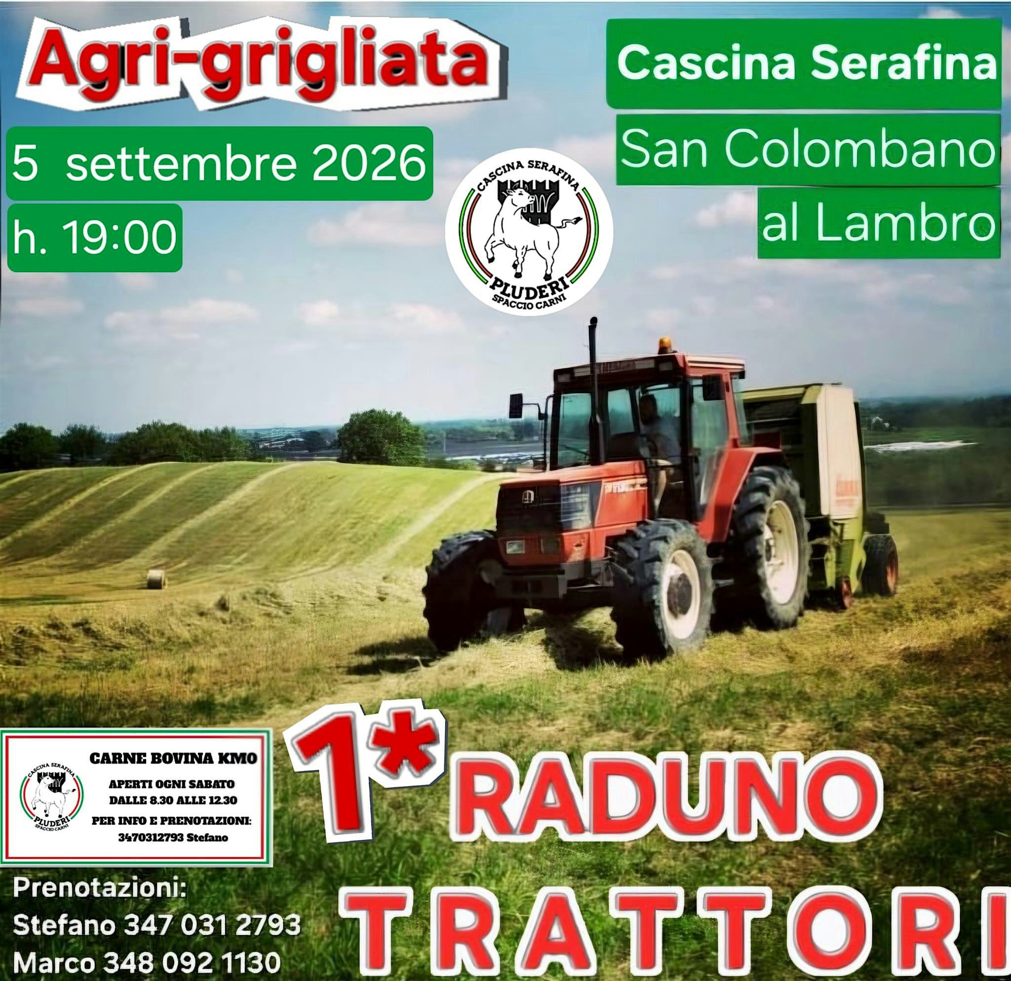 1° raduno trattori Cascina Serafina