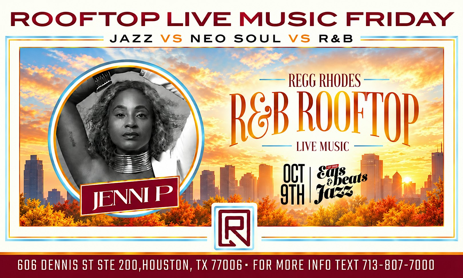 R&B  ROOFTOP FRIDAYS in MIDTOWN - LIVE MUSIC JAM SESSION