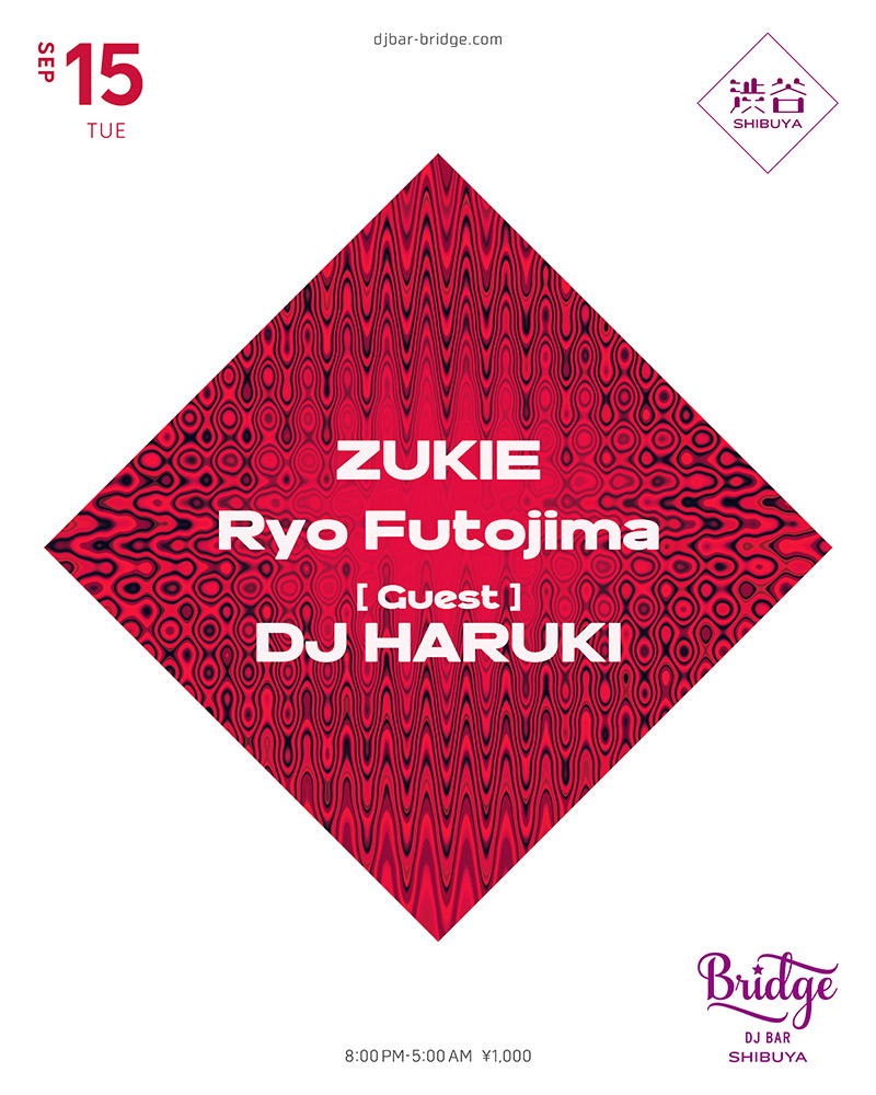ZUKIE, Ryo Futojima & DJ HARUKI
