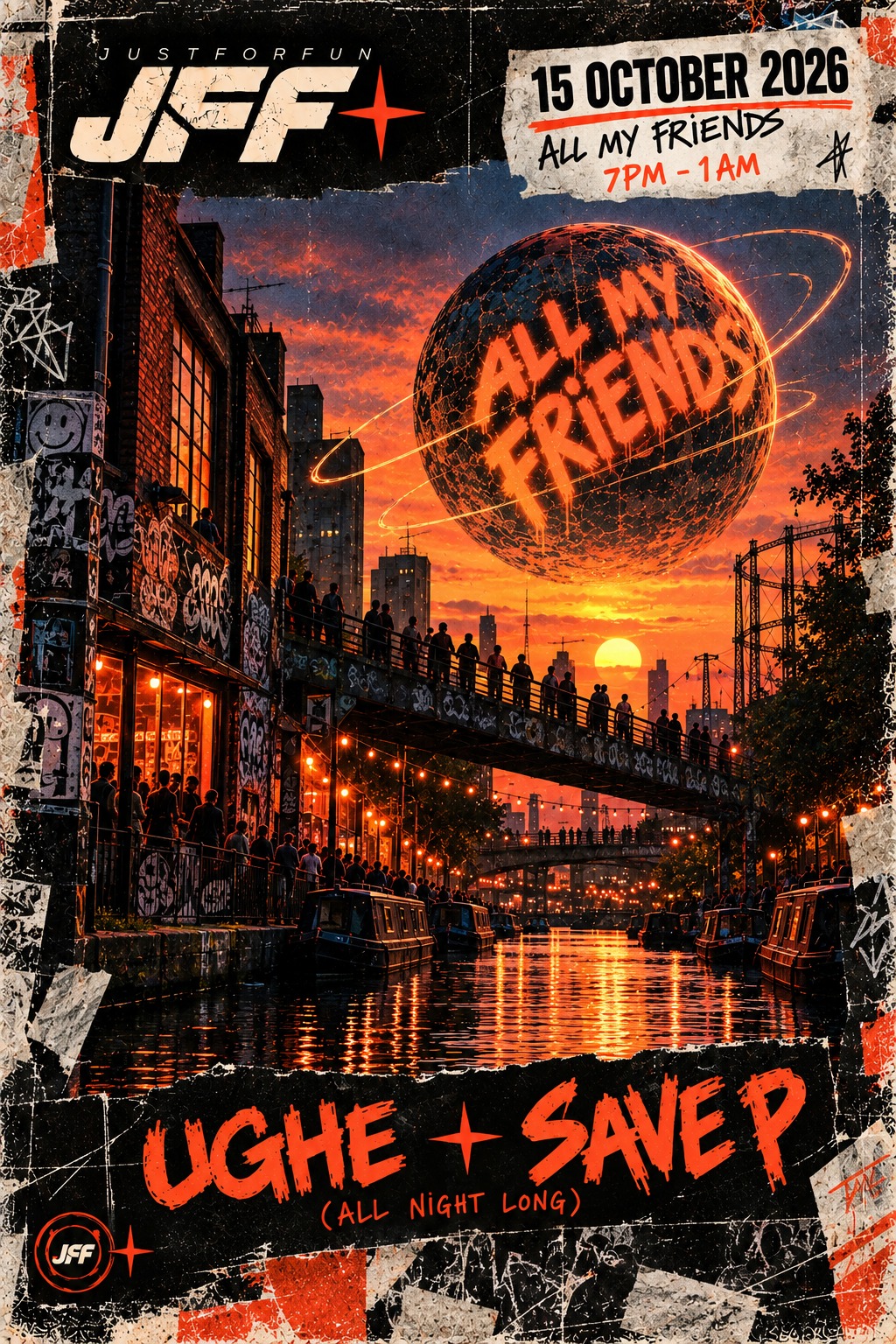 JFF x All My Friends (FREE TICKET)