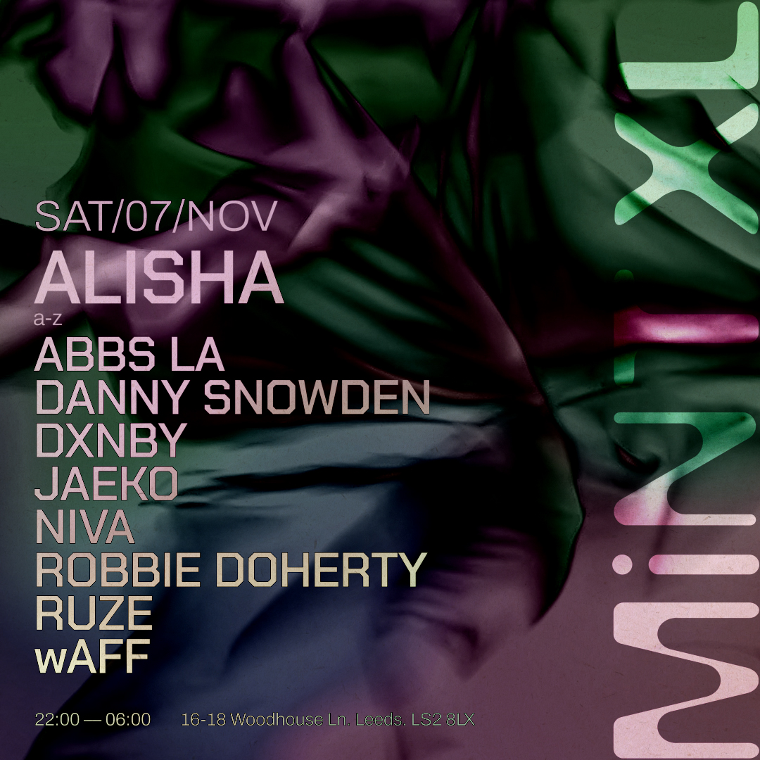 Mint XL presents ALISHA + more