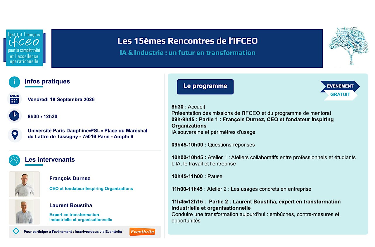 15ème rencontre IFCEO