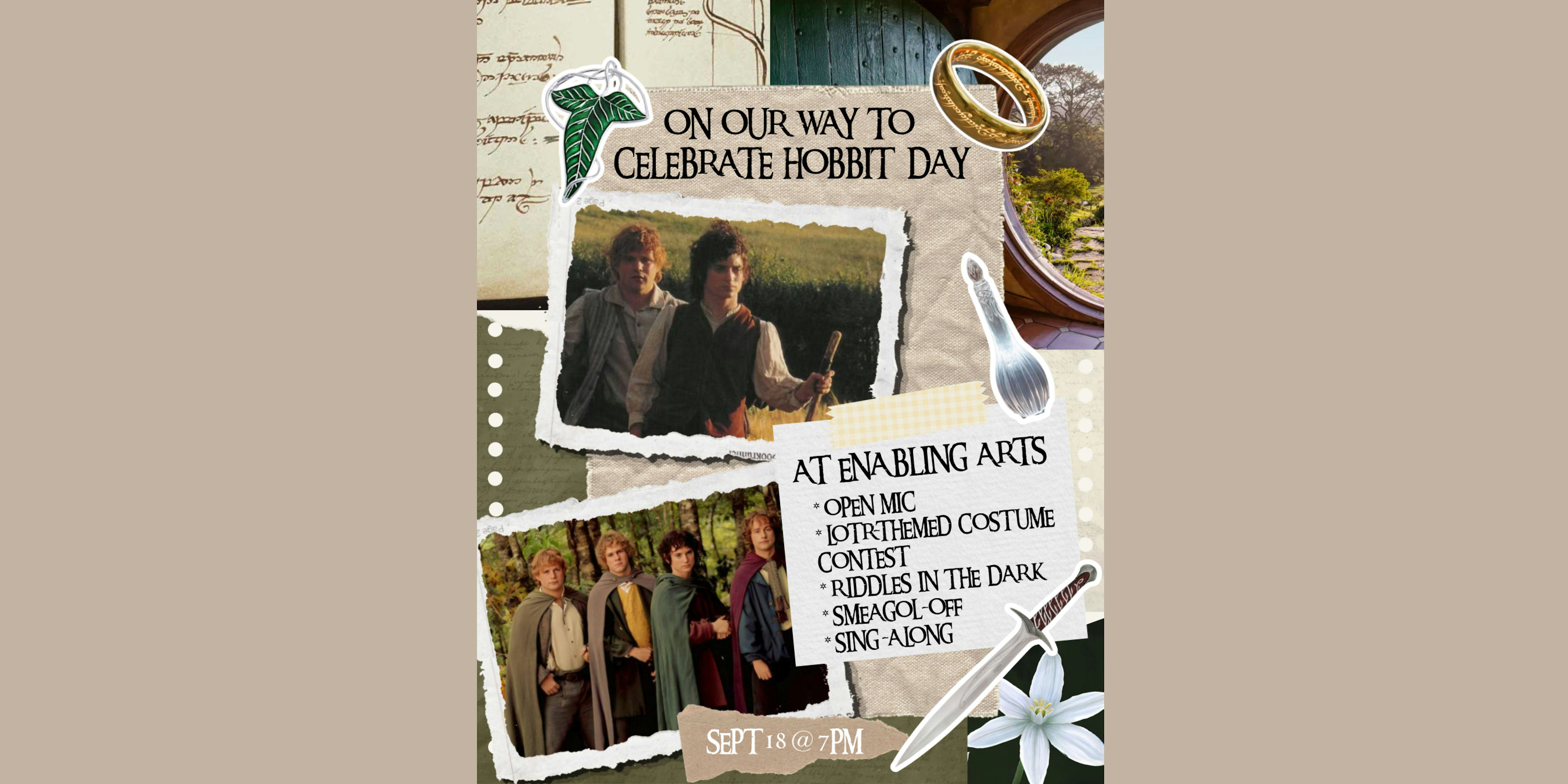 Hobbit Day Open Mic