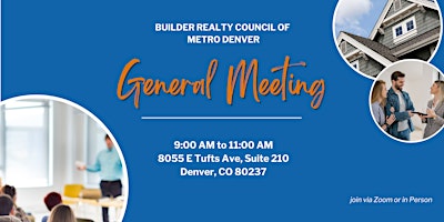 September BRC General Meeting