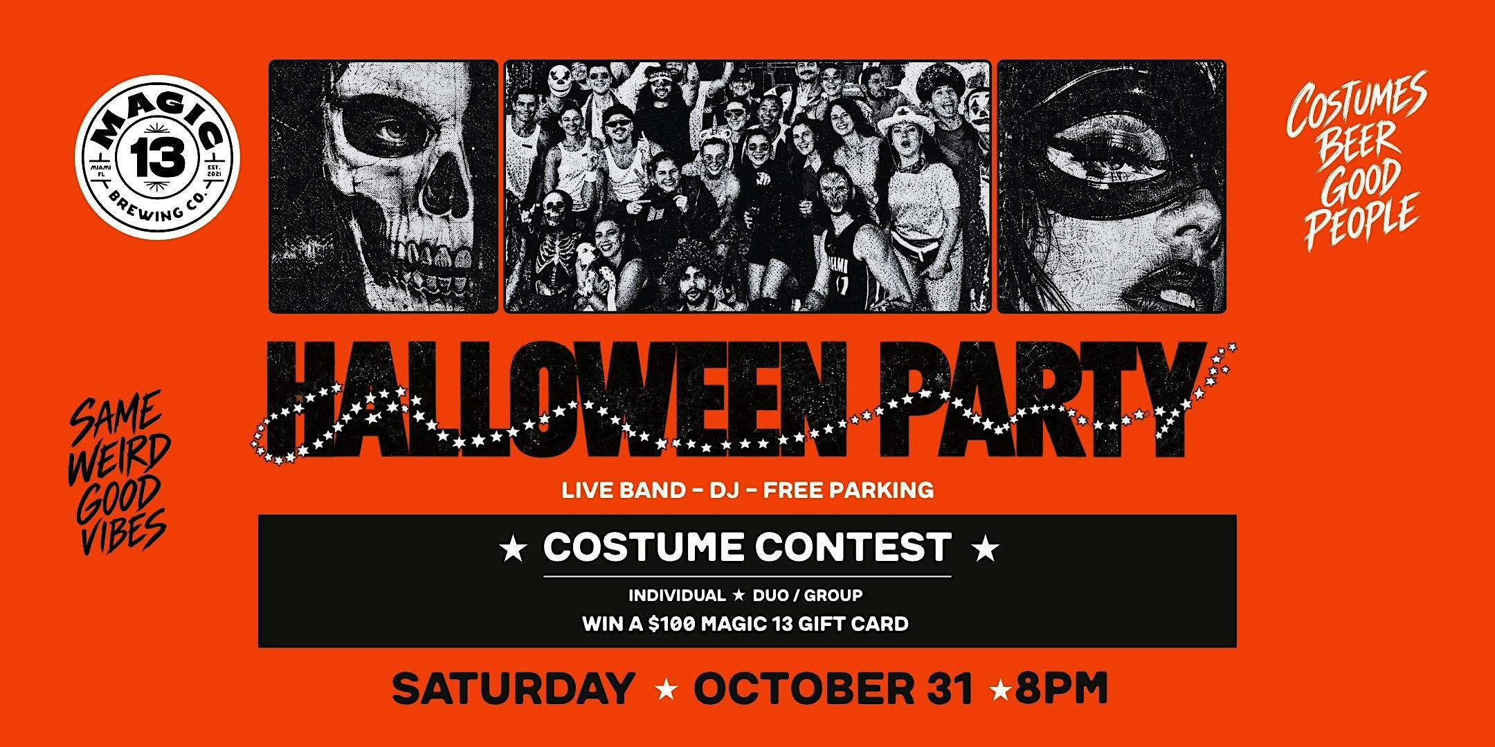 Halloween Party at Magic 13 Brewing