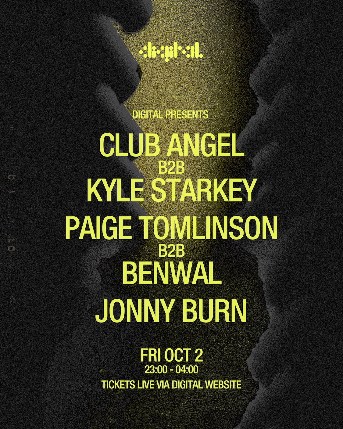 Digital presents: Club Angel b2b Kyle Starkey