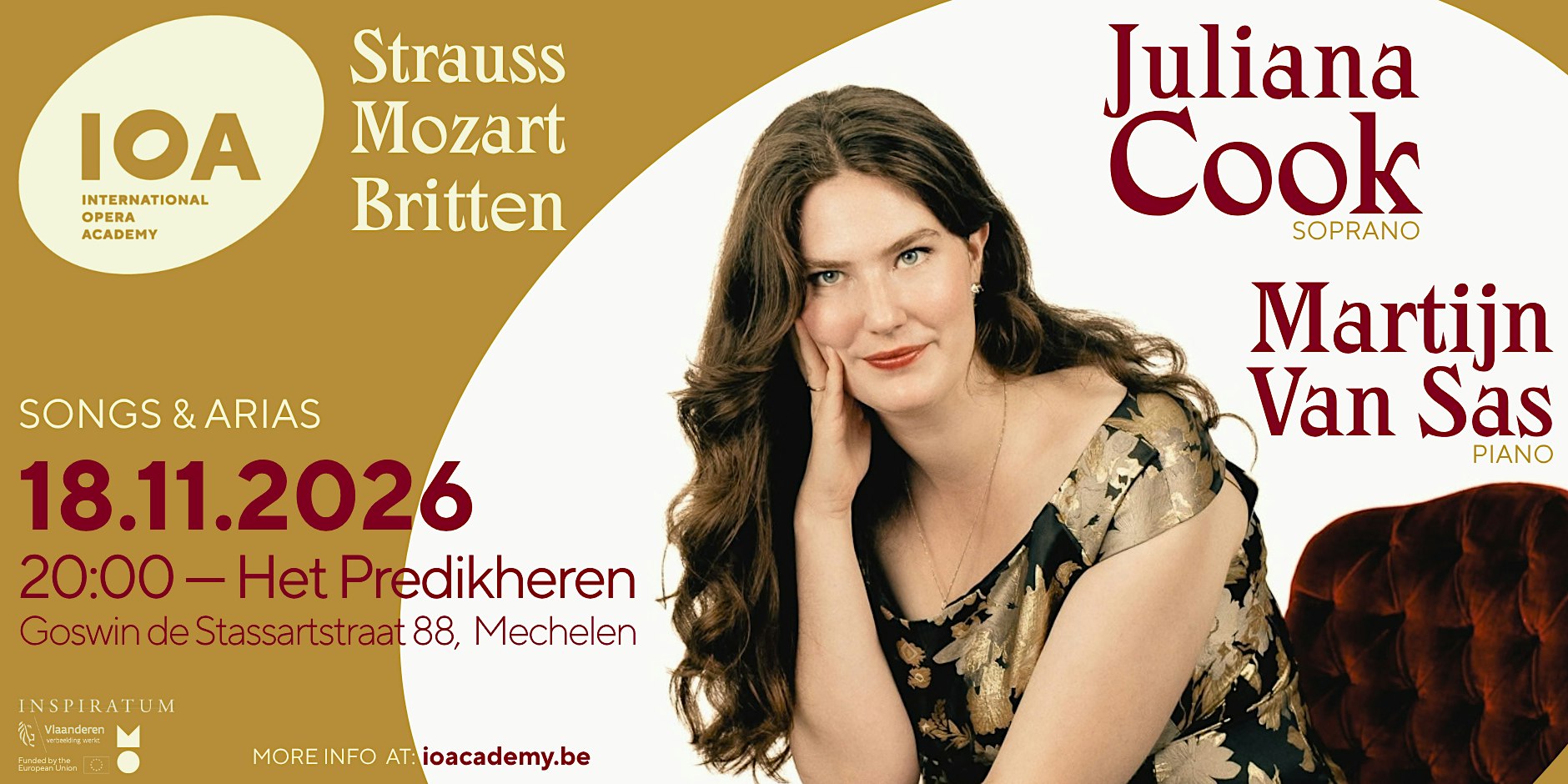 Concert Juliana Cook