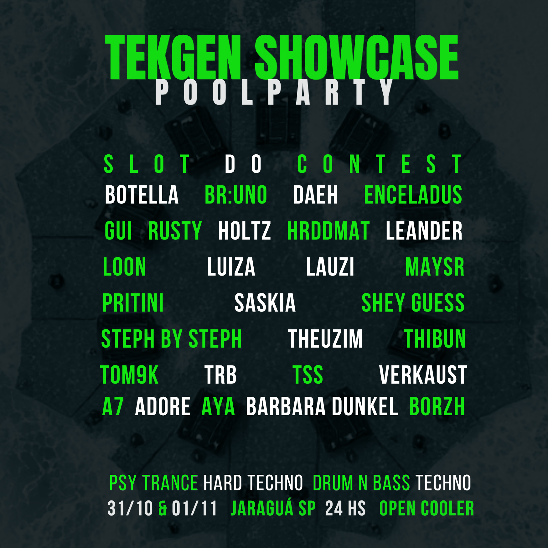 TEKGEN FESTIVAL 24HS - SÃO PAULO, BRASIL