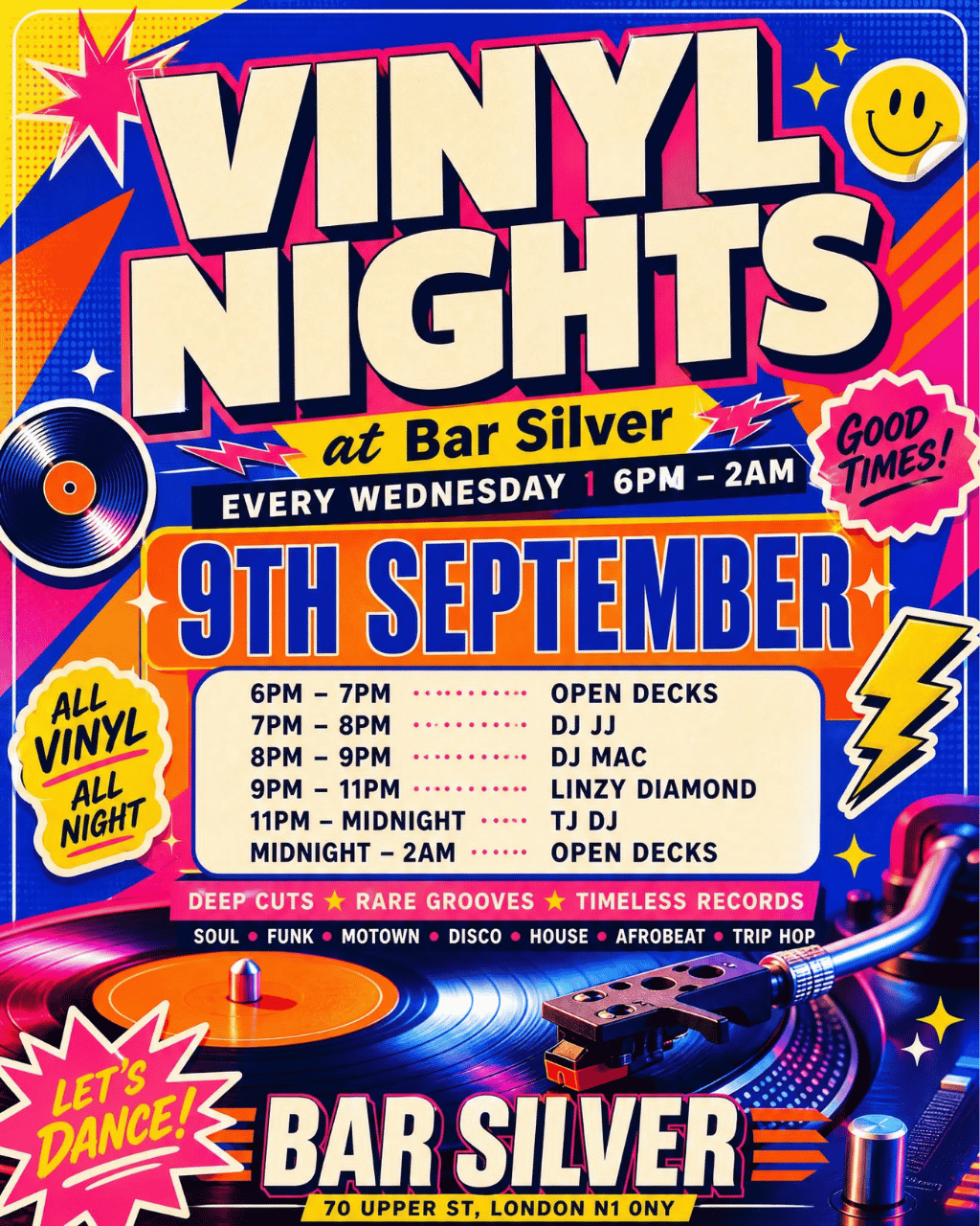 Vinyl Open Decks
