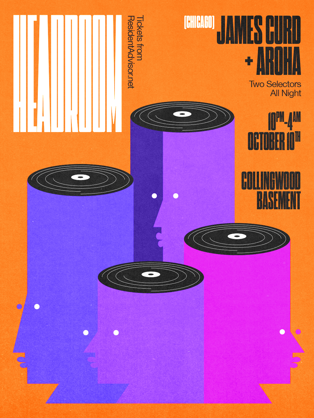 HEADROOM: James Curd (Chicago) + AROHA