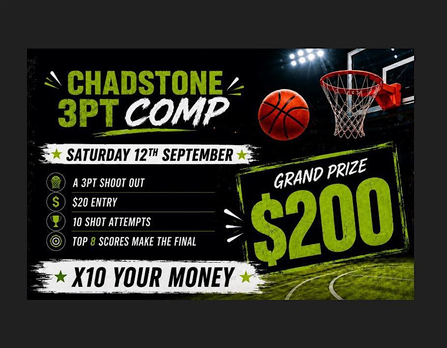 CHADSTONE 3PT COMP - $200 PRIZE